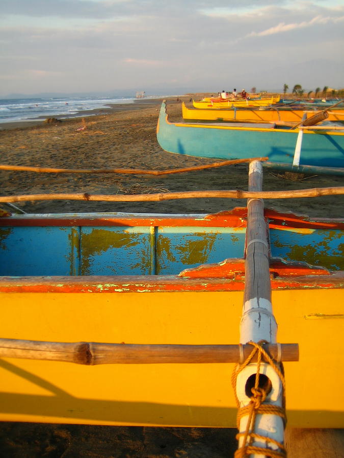 Philippino Fishing Boat Photograph by Jodie Griggs