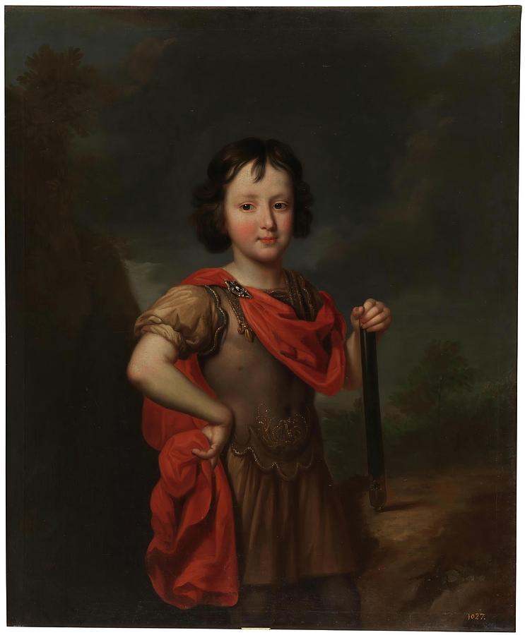 Phillip II, Duke of Orleans, Reagent of France. Last quarter of the X... Painting by Nicolas De Largillierre