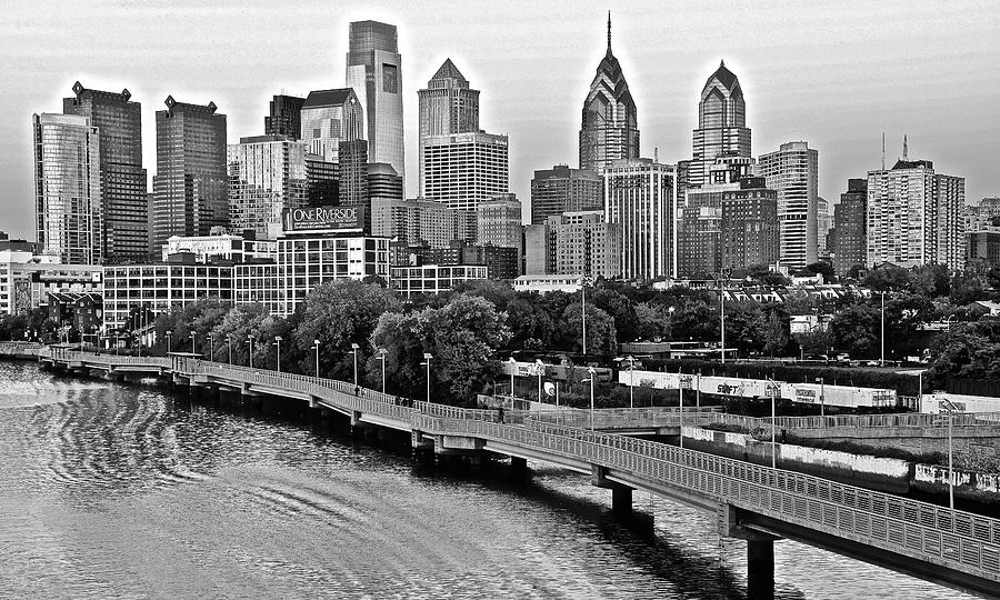 Philly in Charcoal Photograph by Frozen in Time Fine Art Photography