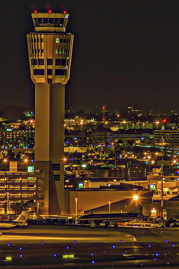 Phoenix Air Traffic Control Tower Photograph by Donald Pash