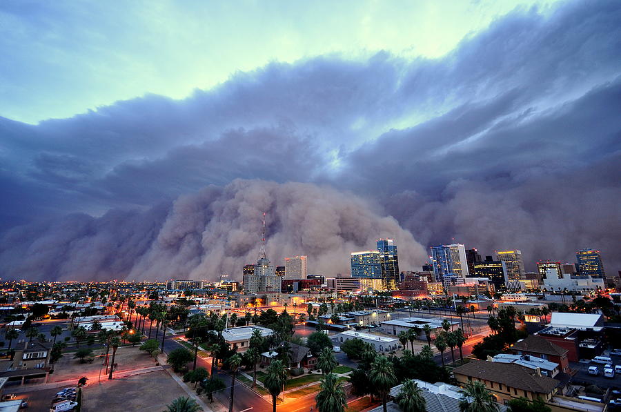 Phoenix Dust Storm Photograph by Daniel J Bryant Phoenix Dust Storm Photograph by Daniel J Bryant