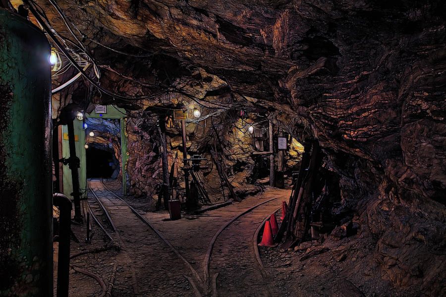 Phoenix Gold Mine Photograph by Mike Flynn