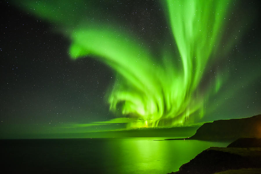 Iceland Photograph - Phoenix Nirvana Reborn by Rui Wang