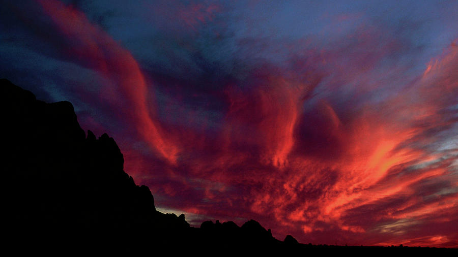 Sunset Photograph - Phoenix Risen by Randy Oberg