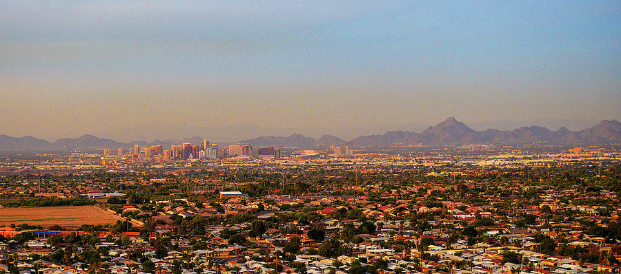 Phoenix Skyline Panorama Photograph by Chance Kafka