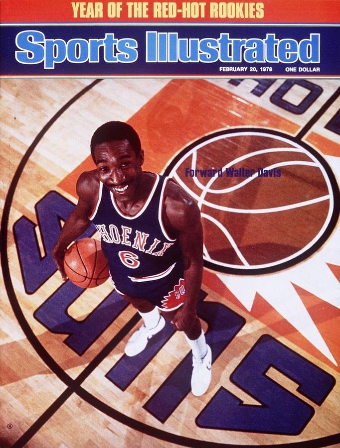 Phoenix Suns Walter Davis Sports Illustrated Cover Photograph by Sports Illustrated