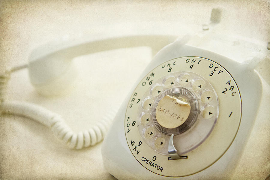 Vintage Photograph - Phone 3 by Jessica Rogers