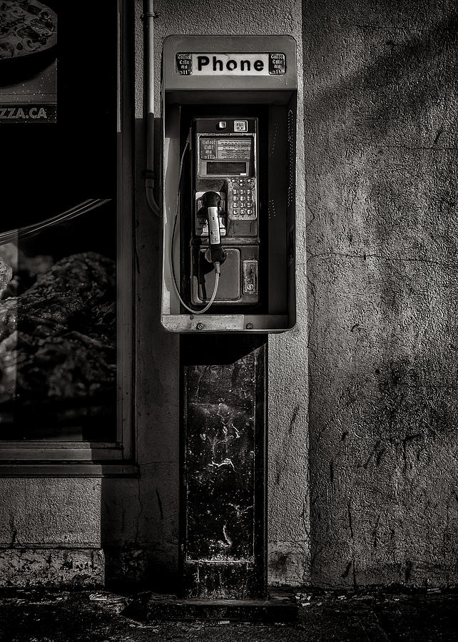 Phone Booth No 9 Photograph by Brian Carson