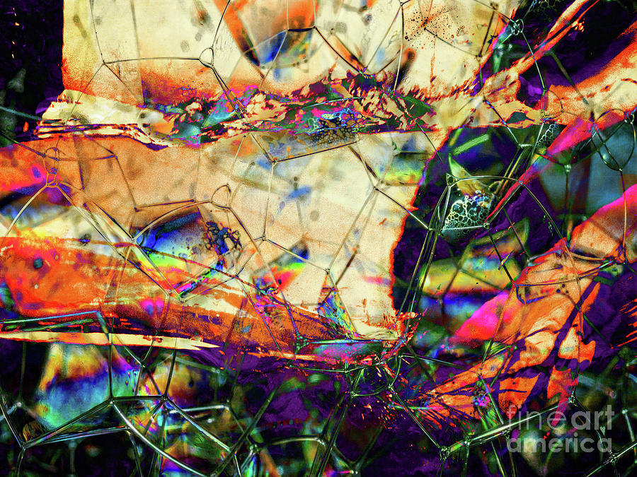 Phosphorescent Abstract Digital Art by Phil Perkins