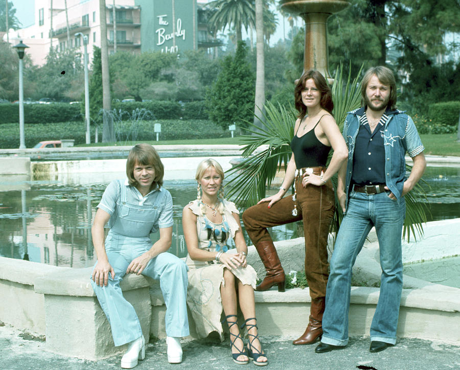 Photo Of Abba Photograph by Michael Ochs Archives