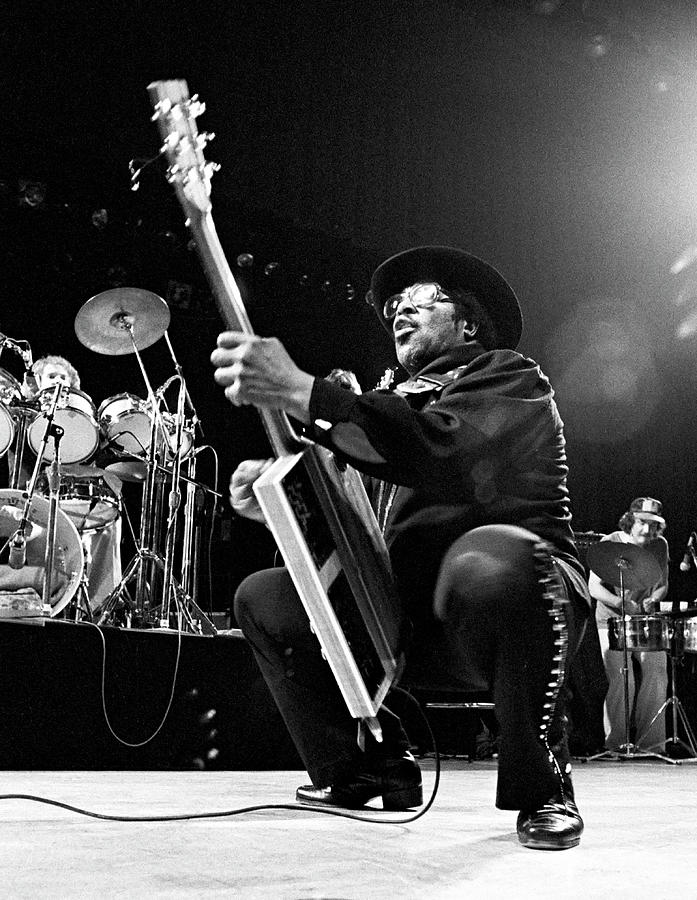 Photo Of Bo Diddley Photograph by Ed Perlstein Photo Of Bo Diddley Photograph by Ed Perlstein