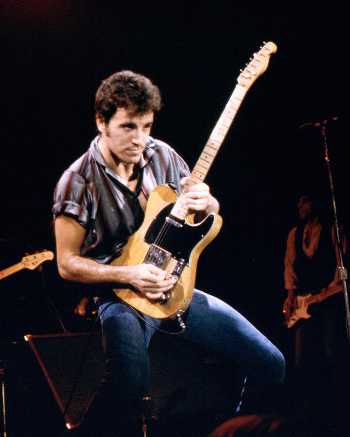 Photo Of Bruce Springsteen Photograph by Larry Hulst