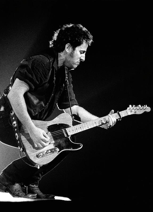 Photo Of Bruce Springsteen Photograph by Paul Bergen