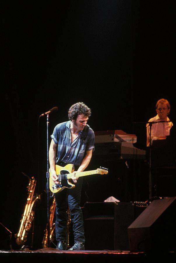 Photo Of Bruce Springsteen Photograph by Steve Morley