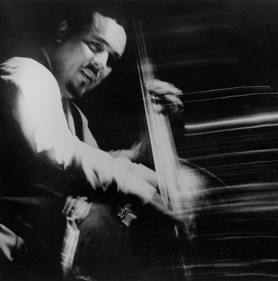 Music Photograph - Photo Of Charles Mingus by Herb Snitzer