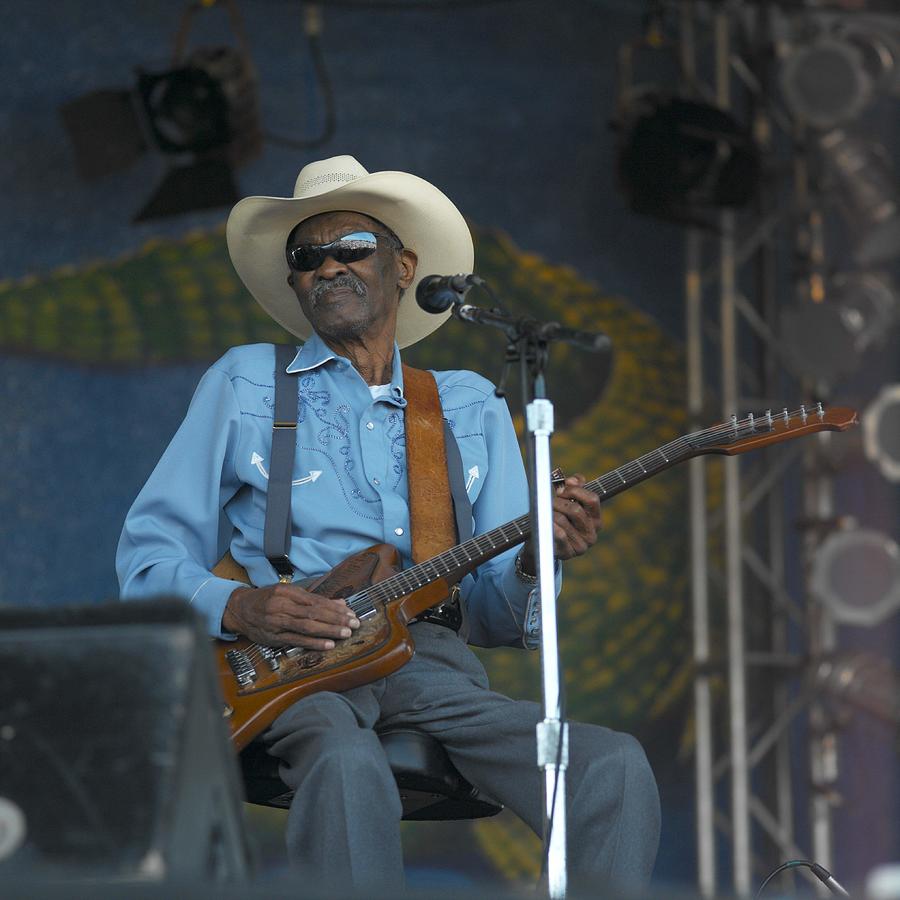 Photo Of Clarence Gatemouth Brown Photograph by David Redfern