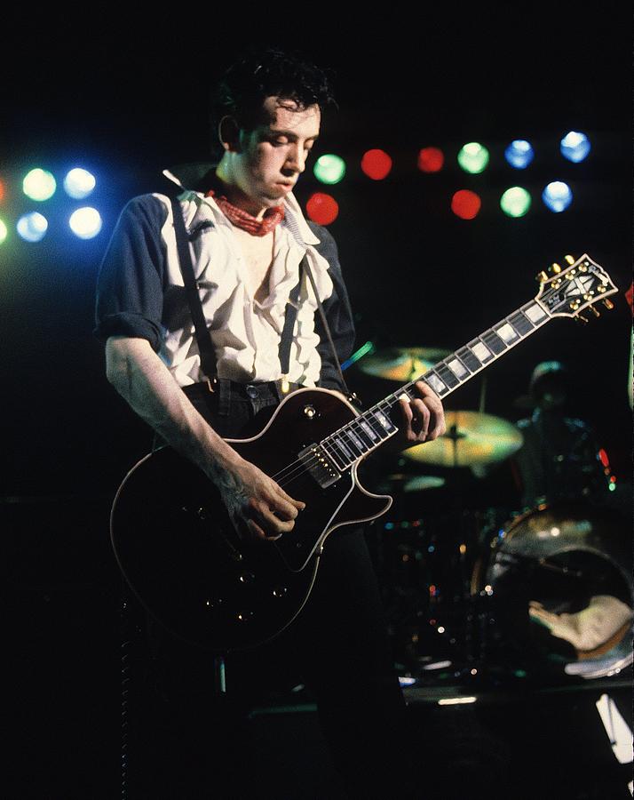 Photo Of Clash & Mick Jones Photograph by Larry Hulst