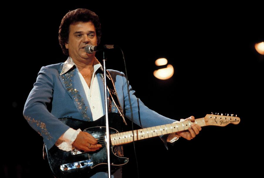 Photo Of Conway Twitty Photograph by Mike Prior
