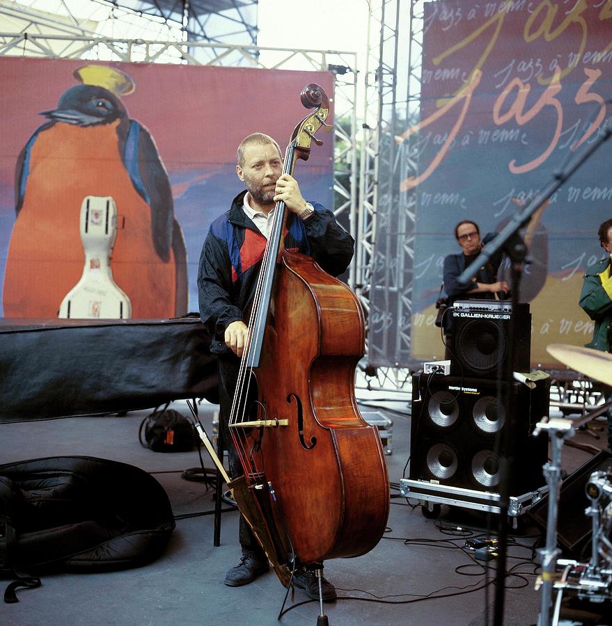 Photo Of Dave Holland Photograph by David Redfern