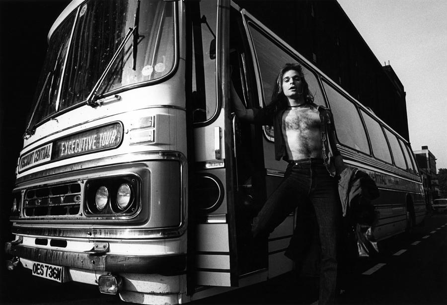 Van Halen Photograph - Photo Of David Lee Roth And Van Halen by Fin Costello