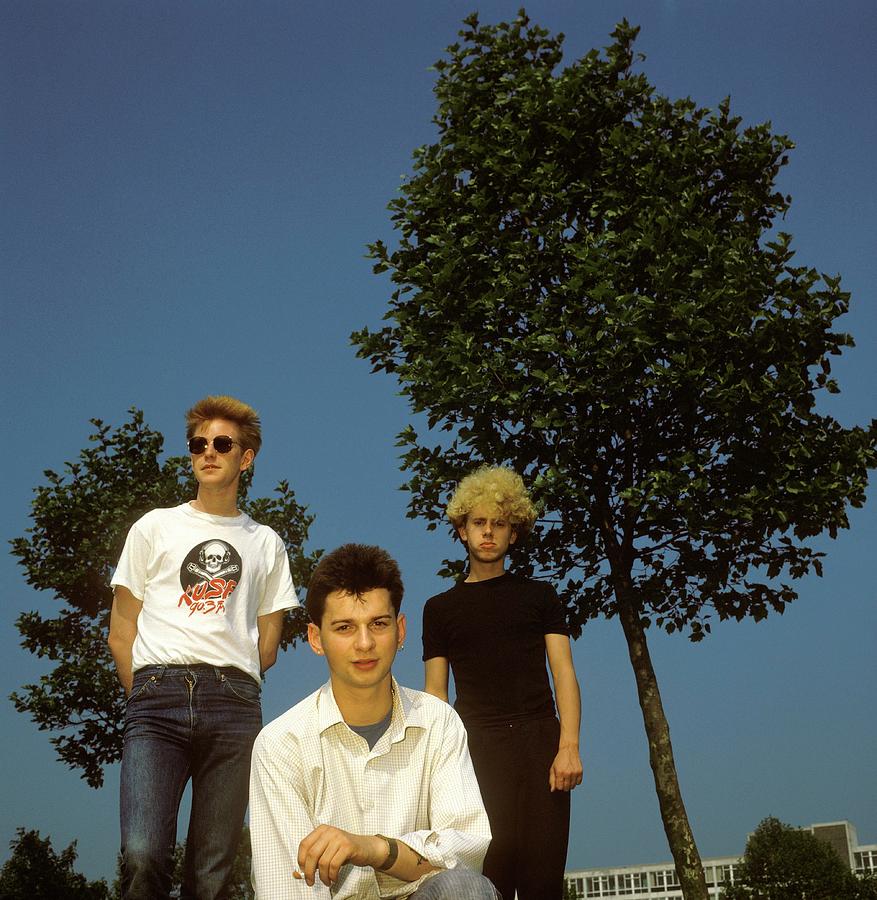 Music Photograph - Photo Of Depeche Mode by Fin Costello