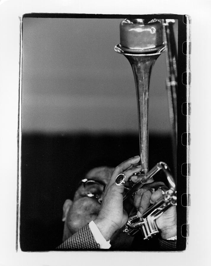 Photo Of Dizzy Gillespie Photograph by Herb Snitzer