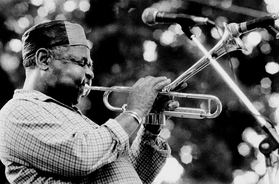 Photo Of Dizzy Gillespie Photograph by Larry Hulst