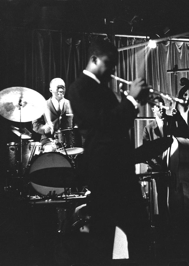 Photo Of Donald Byrd & Art Blakey Photograph by Herb Snitzer