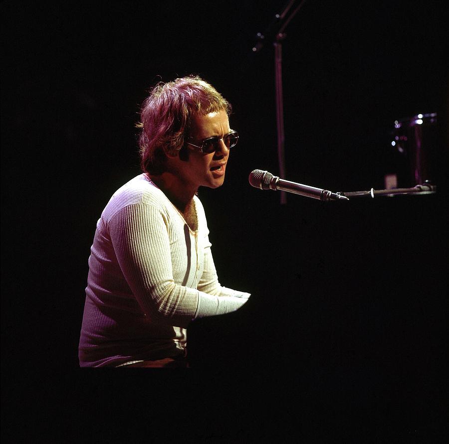 Photo Of Elton John Photograph by David Redfern