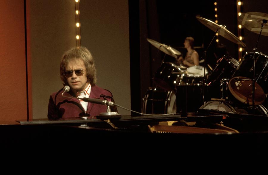 Photo Of Elton John Photograph by Tony Russell