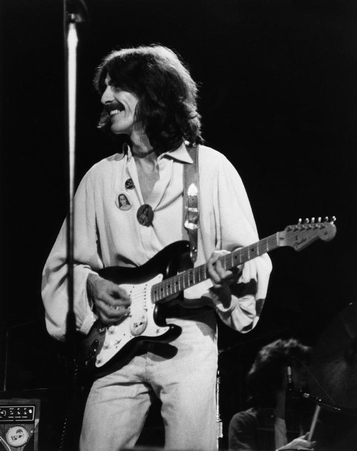 Photo Of George Harrison Photograph by Steve Morley