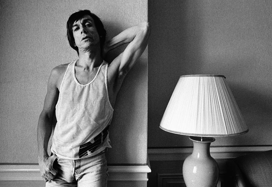Photo Of Iggy Pop Photograph by Paul Bergen Photo Of Iggy Pop Photograph by Paul Bergen
