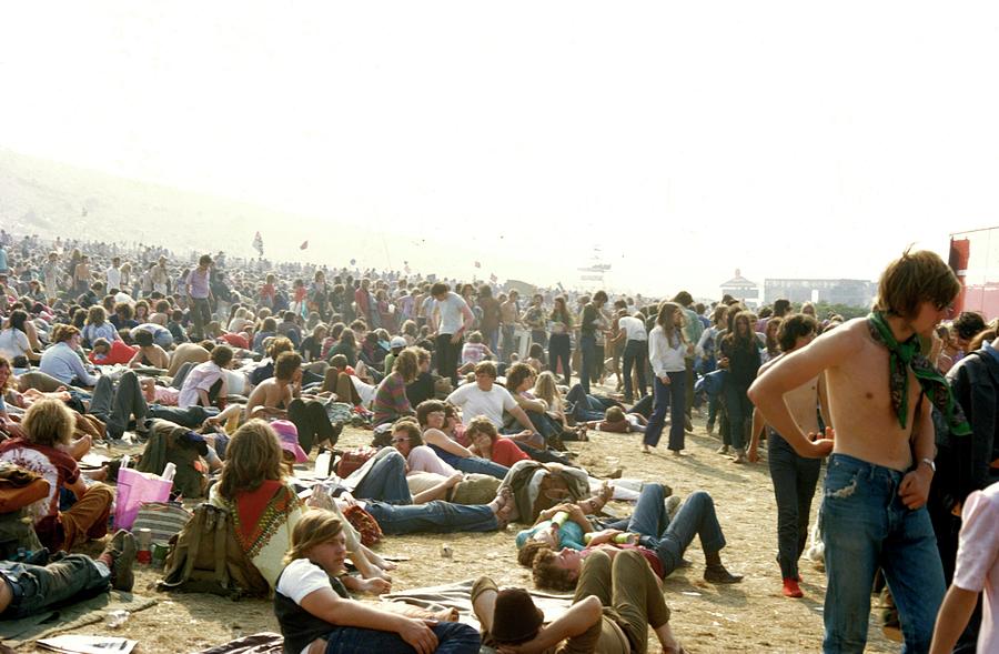Photo Of Isle Of Wight Festival Photograph by Tony Russell Photo Of Isle Of Wight Festival Photograph by Tony Russell
