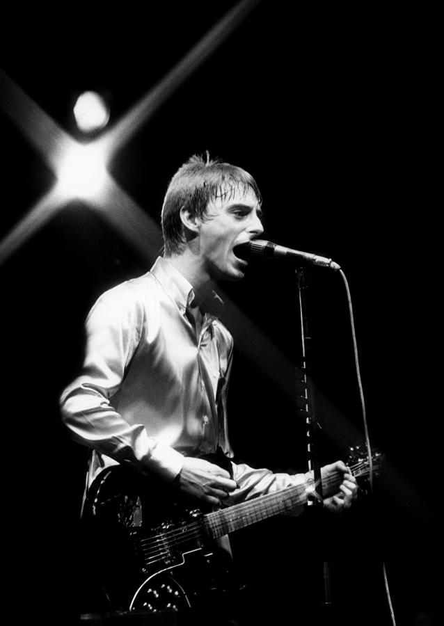 Photo Of Jam And Paul Weller Photograph by Erica Echenberg