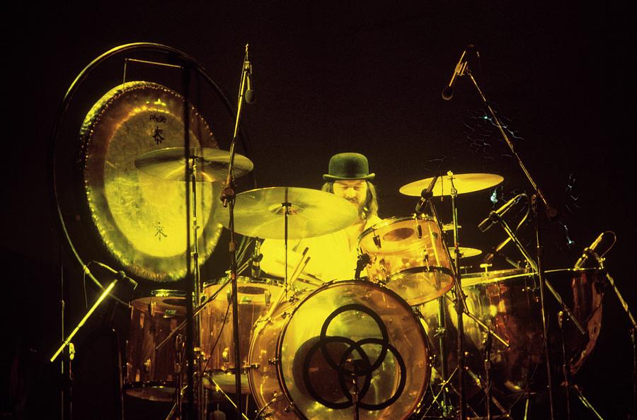 Photo Of John Bonham And Led Zeppelin by Steve Morley