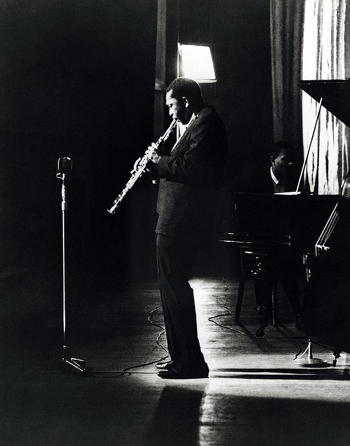Photo Of John Coltrane Photograph by David Redfern
