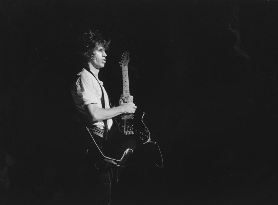 Photo Of Keith Richards Photograph by Richard Mccaffrey