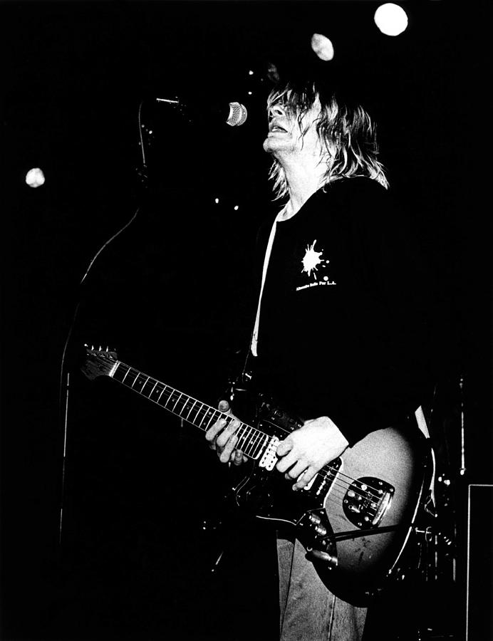 Photo Of Kurt Cobain And Nirvana Photograph by Paul Bergen