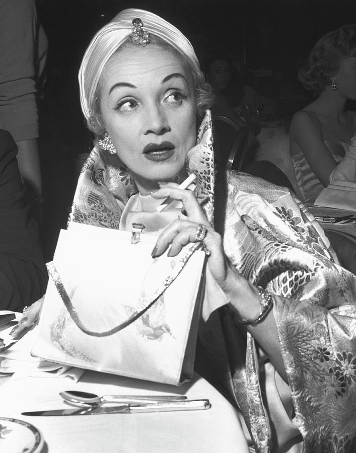 Photo Of Mariene Dietrich Photograph by Michael Ochs Archives Photo Of Mariene Dietrich Photograph by Michael Ochs Archives