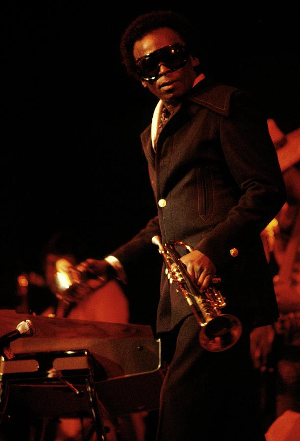 Photo Of Miles Davis Photograph by Steve Morley