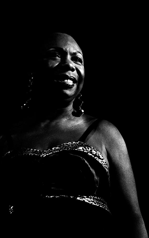 Photo Of Nina Simone Photograph by Paul Bergen Photo Of Nina Simone Photograph by Paul Bergen