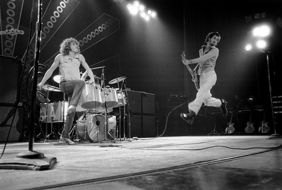 Photo Of Pete Townshend And Roger Photograph by David Redfern