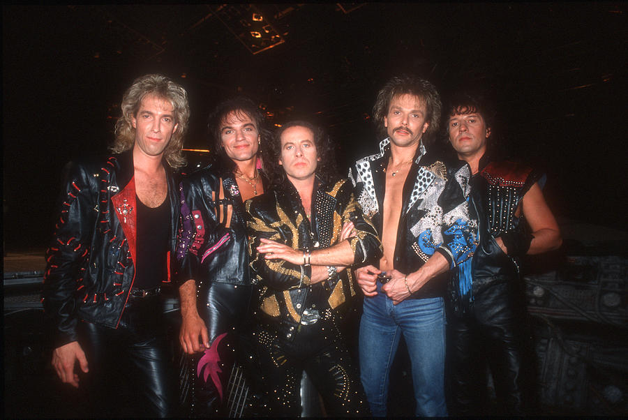 Music Photograph - Photo Of Scorpions by Michael Ochs Archives