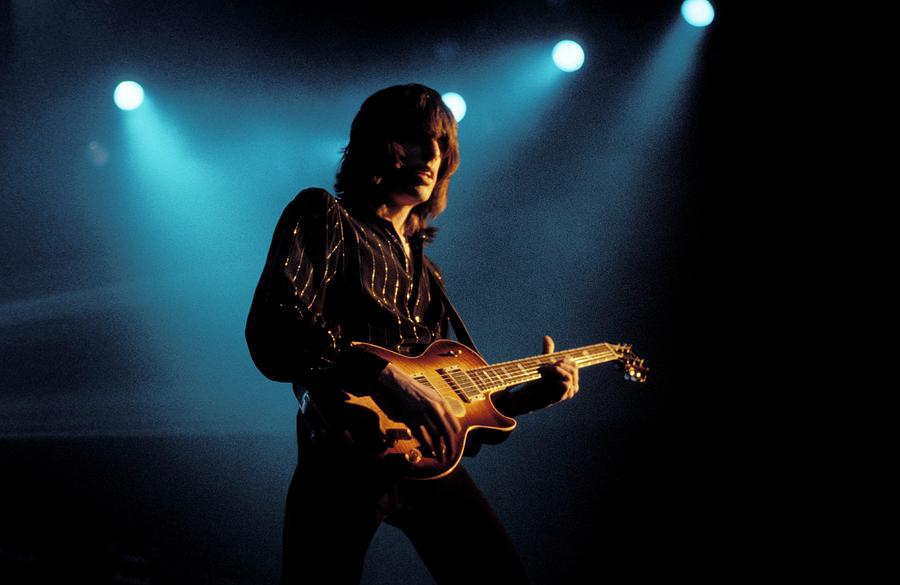 Photo Of Scott Gorham And Thin Lizzy Photograph by Pete Cronin