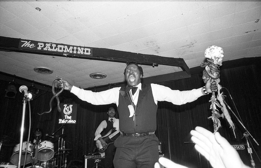 Music Photograph - Photo Of Screamin Jay Hakwins by Michael Ochs Archives