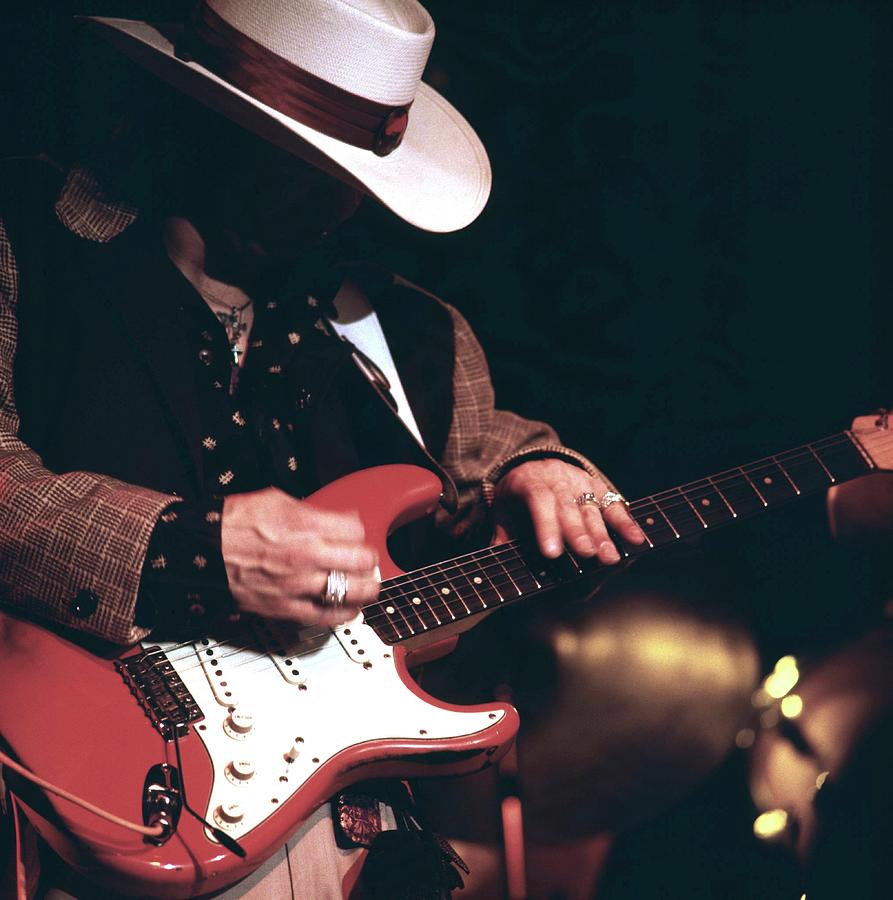 Photo Of Stevie Ray Vaughan Photograph by David Redfern