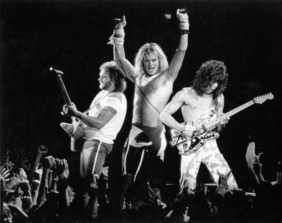 Photo Of Van Halen Photograph by Larry Hulst