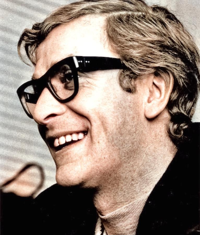 Photograph of the British actor Michael Caine at Seutula airport when ...