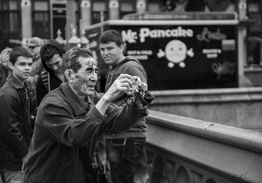 London Photograph - Photographer ! by Yavuz Pancareken