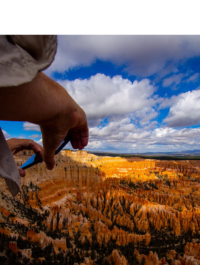 Photographing Bryce Canyon on a Cloudy Day Photograph by L Bosco